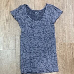 Tees by Tina Snake Patterned Short Sleeve Top